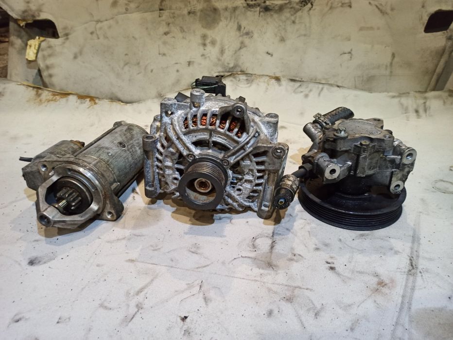 Комплект стартер генератор гур Мерседес w211 Mercedes