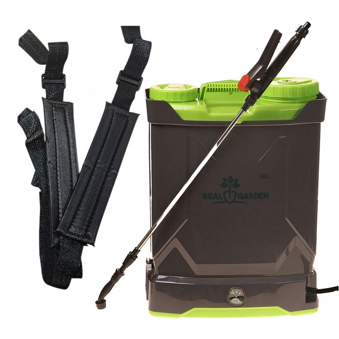 Opryskiwacz Plecakowy Akumulatorowy Elektryczny 16L Zestaw Do Ogrodu