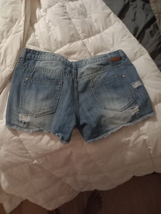 Calções S(Massimo Dutti)Denim Ganga