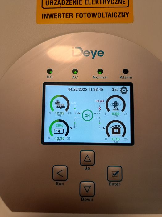 Magazyn energii 48kWh i fotowoltaika 10kWp  z montażem