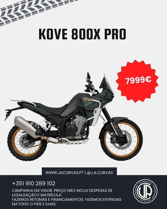 KOVE 800X PRO (CAMPANHA EM VIGOR)