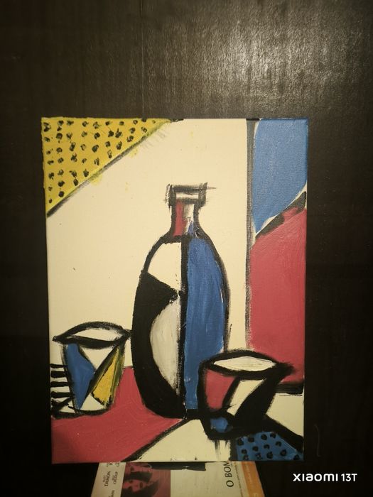 Quadro Cubismo  30x40