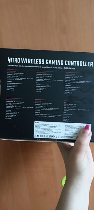 Геймпад Acer NGR300 Black НОВИЙ