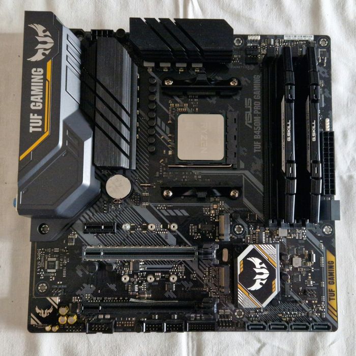 Комплект Ryzen 7 3700x ОЗУ ddr4 32gb Asus Tuf b450