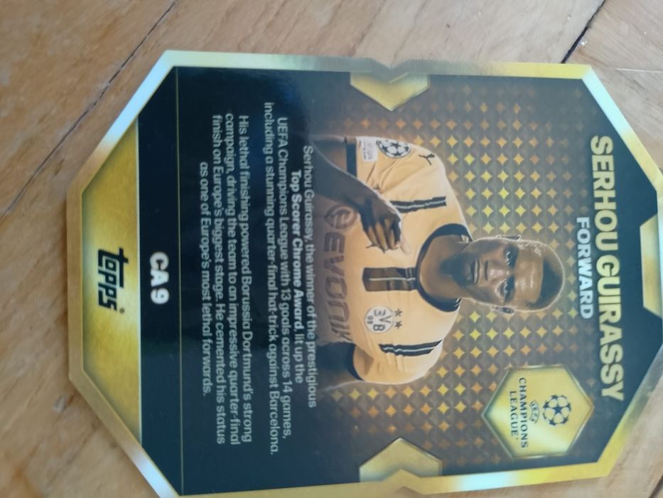 Karty piłkarskie Topps