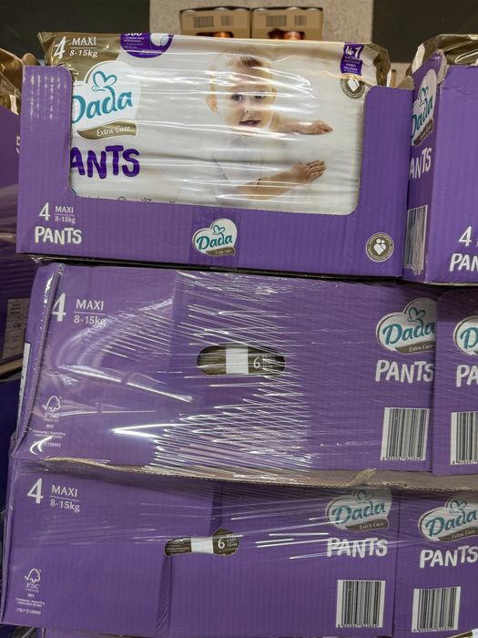 Підгузники Памперси Dada Soft трусики 4,5,6,7 Гурт