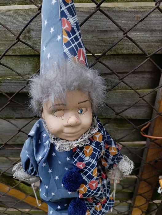 Zestaw dwóch pajaców PRL