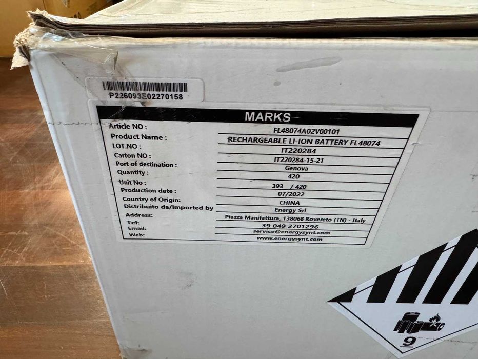 Baterias Solares Pylontech FL48074 48V (7.1kWh Total) - NOVAS