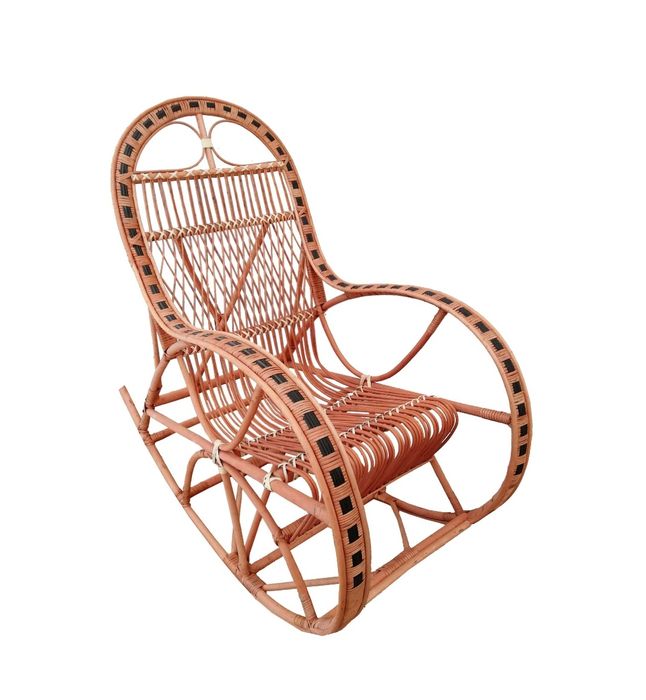 Nowe Wiklinowe fotele bujane leżaki lotnik fotel duży dom ogród prezen