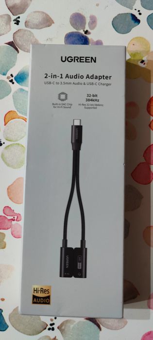 Звуковая карта  UGREEN  USB-C/3.5mm