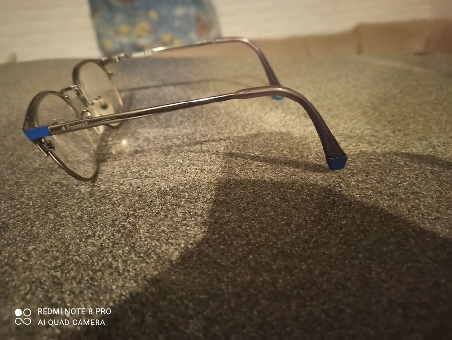 Okulary niebieskie damskie