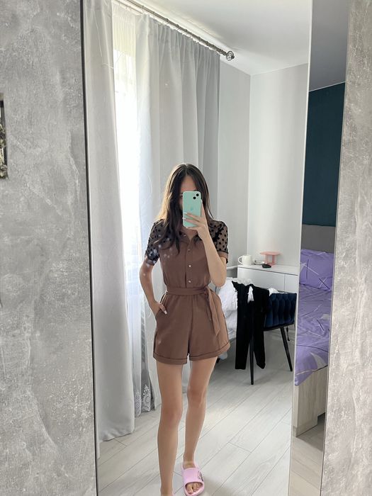 Комбінезон шоколадного кольору