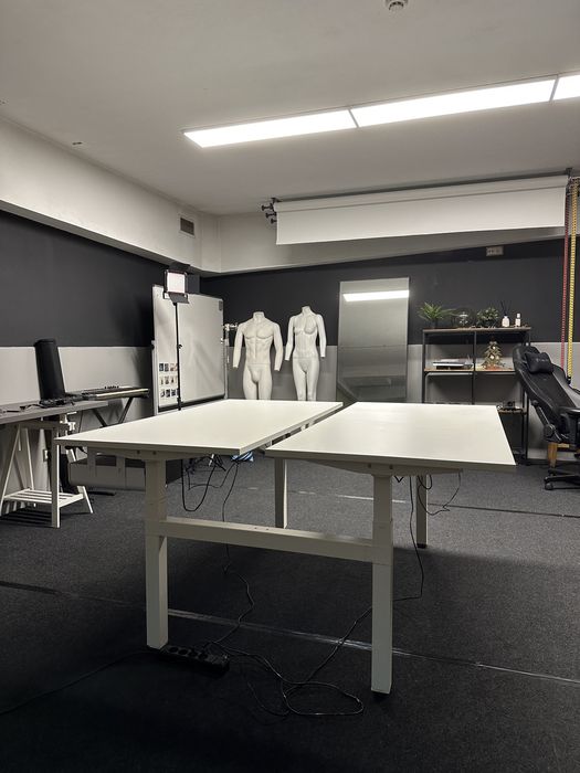 Secretaria Dupla Elétrica Ajustável - Standing Desk