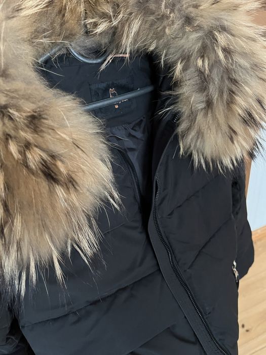 Зимова куртка з натуральним хутром