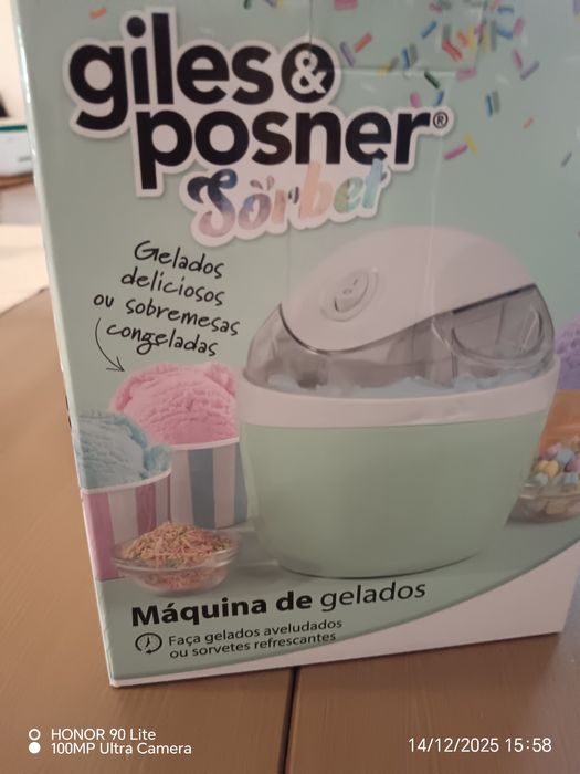 Máquina fazer gelados