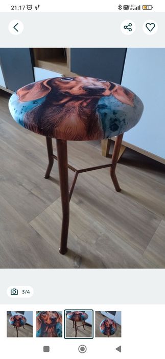 Taboret stołek  jamnik