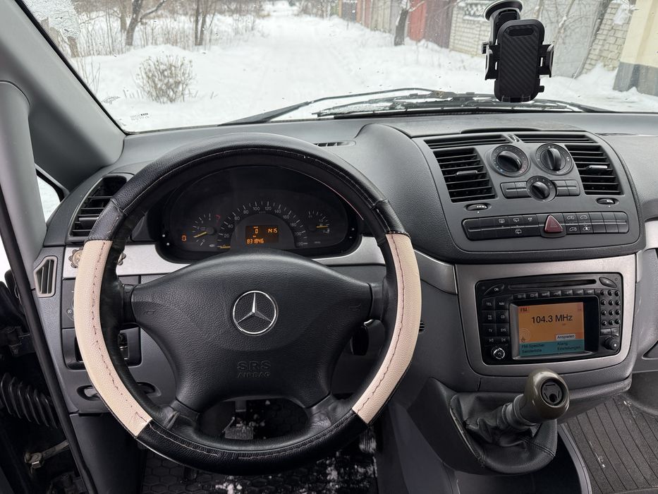 Mercedes Vito W639 Long Пассажир 2.2 дизель 115Cdi