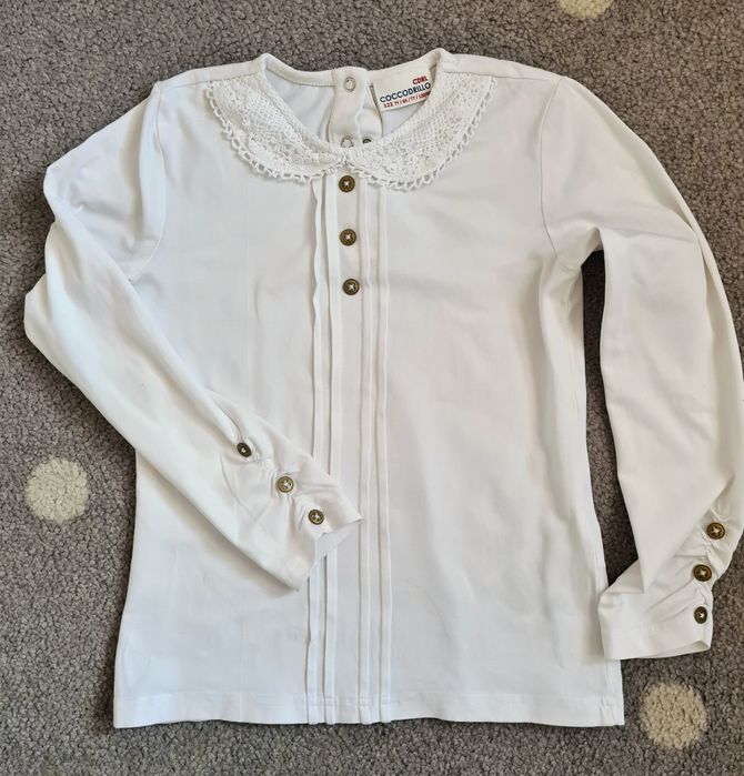 Bluzka biała elegancka r.116