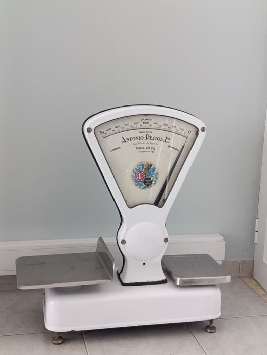Balança Antiga Antônio Pessoa Lda 20kg