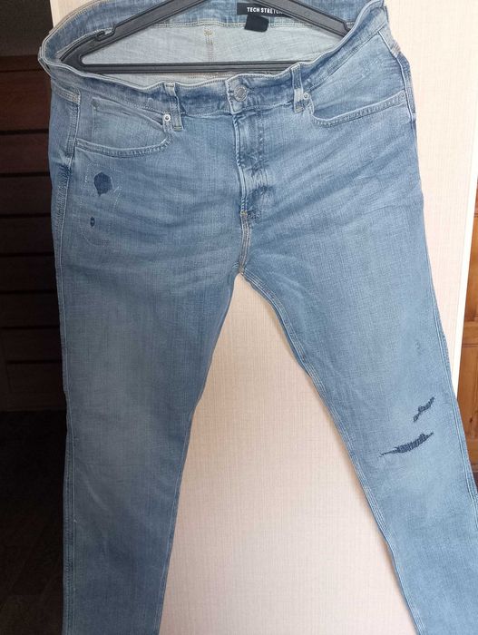 H&M р.52-54 джинсы мужские стильные