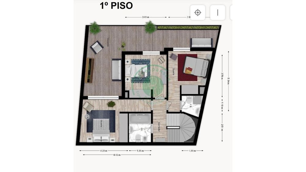 Terreno com 454 m2 em Coimbra
