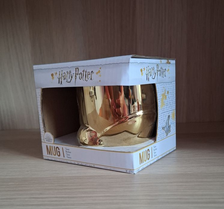 Kubek Harry Potter Złoty Znicz