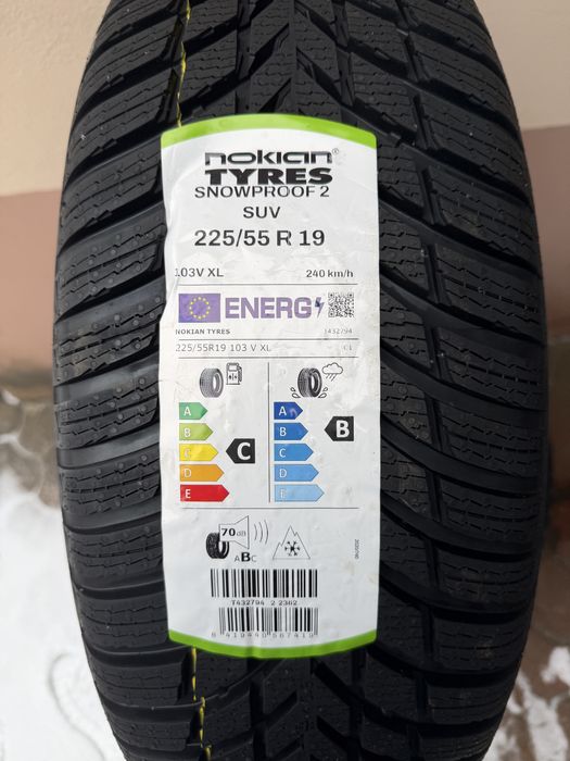 Opony zimowe 225/55 R19 Nokian NOWE
