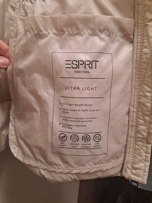 ESPRIT НОВАЯ демисезонная супер лёгкая женская куртка, курточкаEsprit