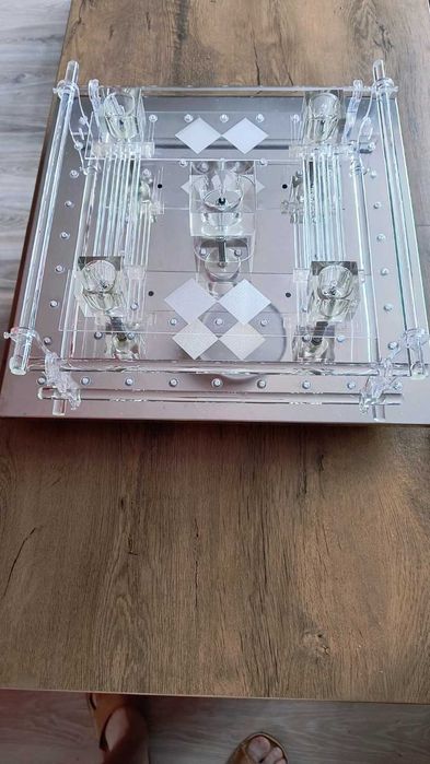 Lampa wisząca szklana