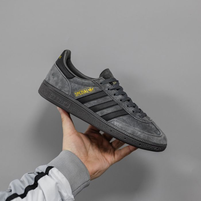 Кросівки Adidas Spezial Grey - Black premium