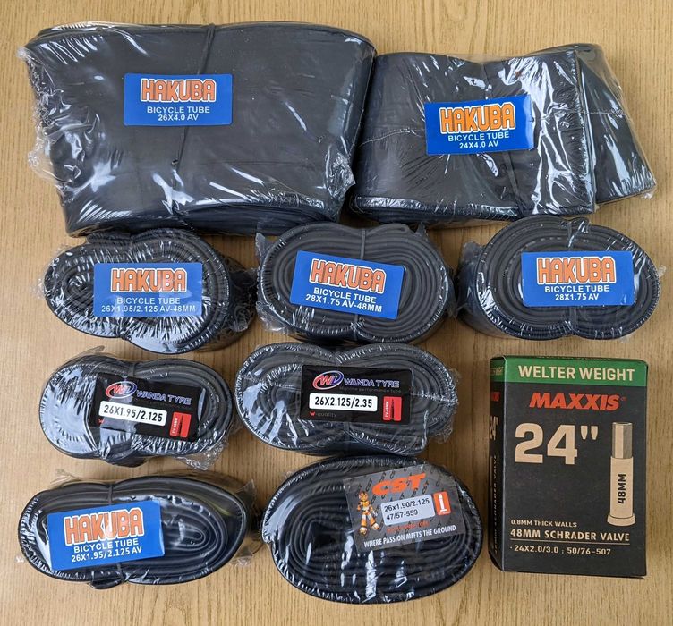 Вело камера Maxxis CST Hakuba 24, 26, 28, 29, 700