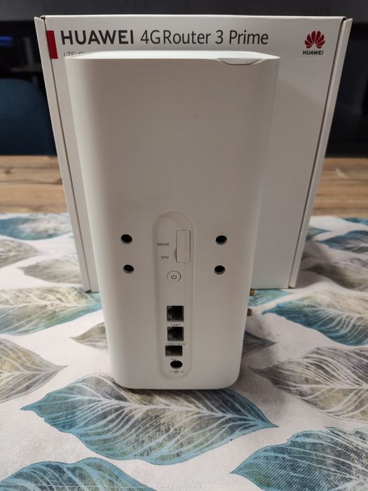 Router Huawei B818 + dwie anteny zewnetrzne MIMO 4x4