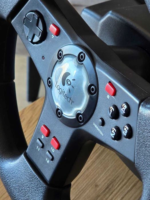 Kierownica PC Logitech Formula Vibration Feedback USB, stan bdb
