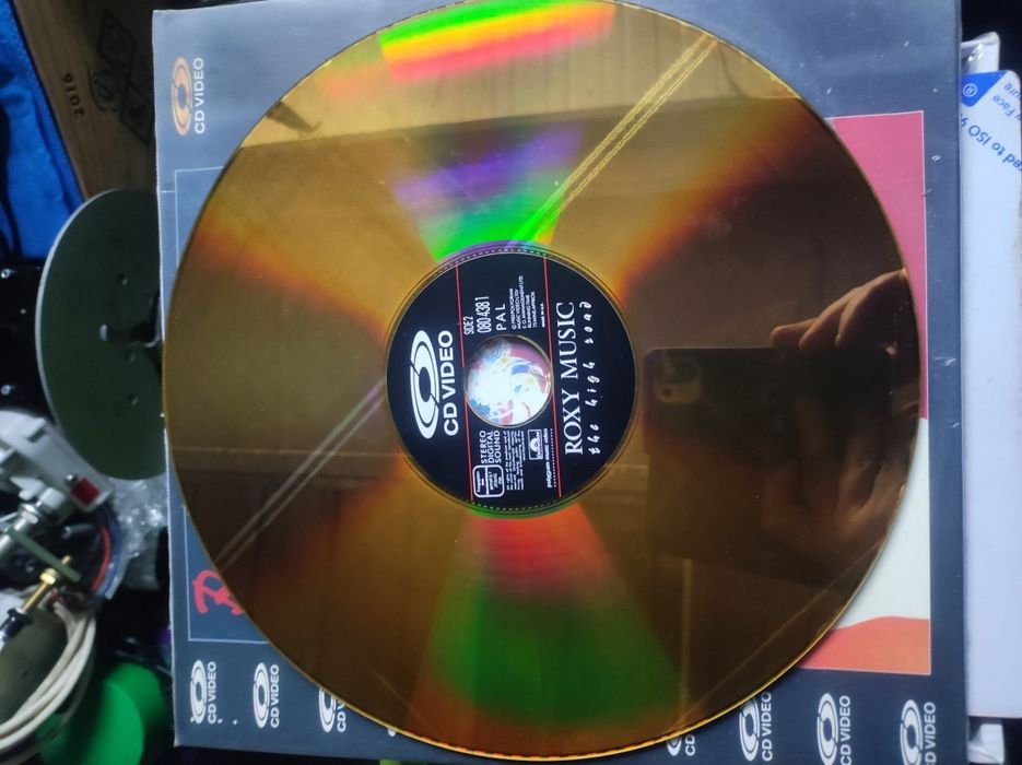 Laser disc Roxy Music