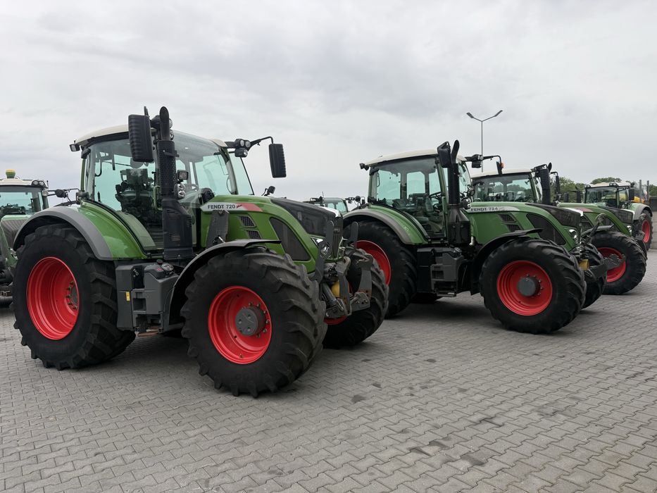 Fendt 720 s4 tuz wom tur rtk z Niemiec scr
