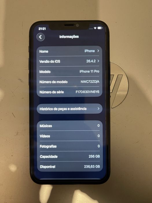 Iphone 11 pro 256gb