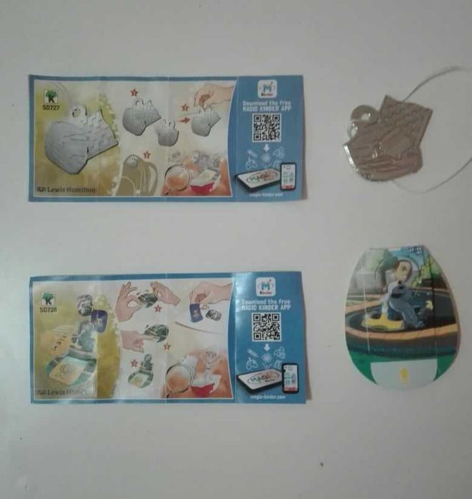 Figuras Kinder-Teen Idols Cristiano ronaldo & Justice League & Natoons