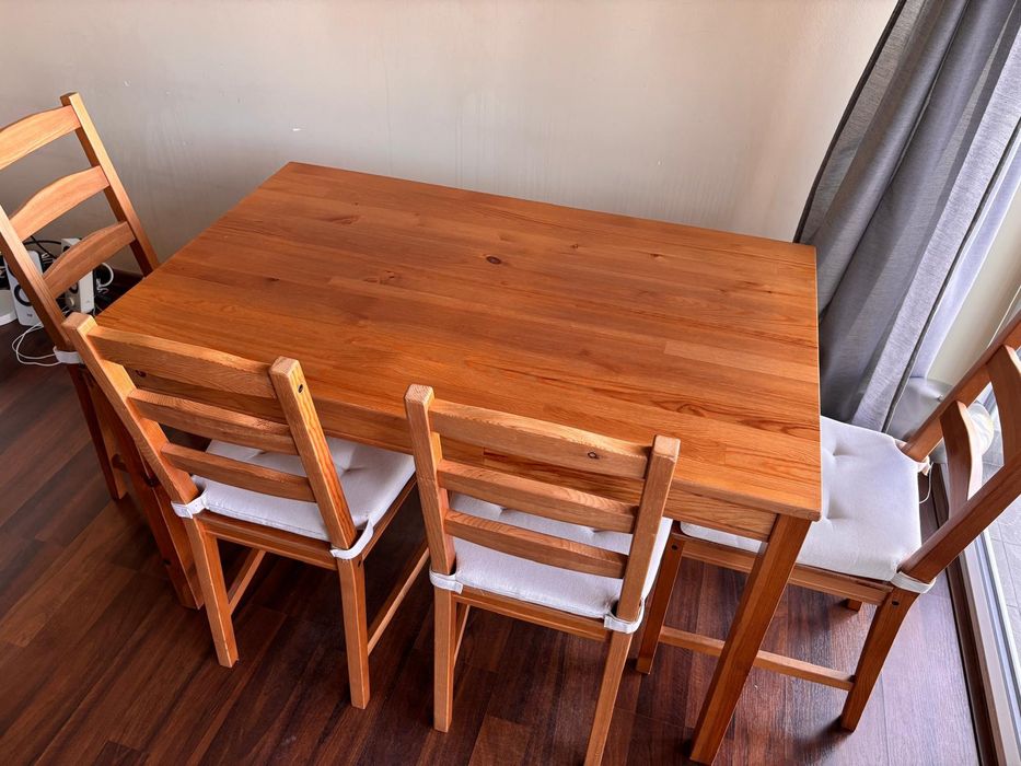 IKEA JOKKMOK – stół + 4 krzesła