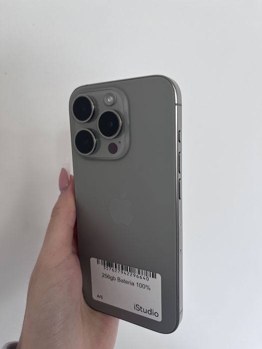 RATY 0% iPhone 15 Pro 256 GB BATERIA 100% GWARANCJA 12 miesiecy !!!