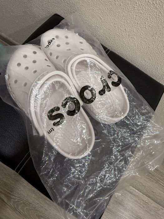 Crocs Classic крокс білі нові крокси кроксы15