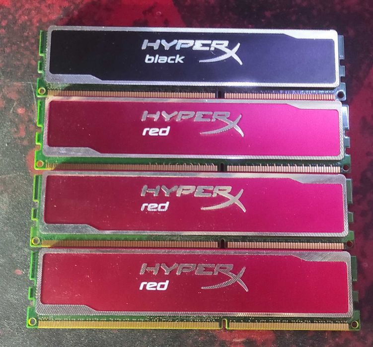Пам'ять Kingstone HyperX Fury DDR3 8GB 4*2 (8GB)