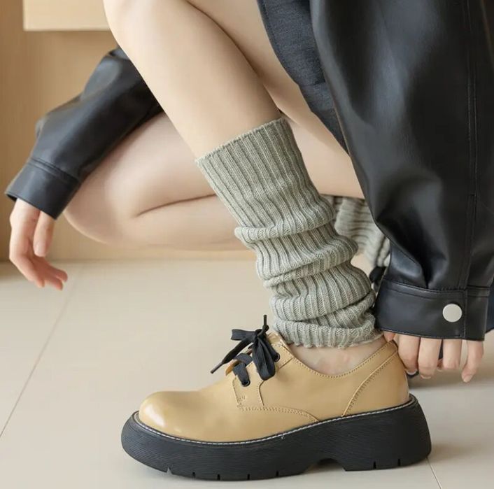 Гетри Lolita лоліта милі аніме гяру y2k шерстяны теплі чулки няшка