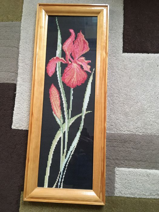 Haft krzyżykowy 3 obrazy