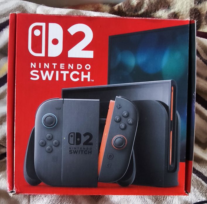 Nintendo Switch 2 – Nova, pouco usada, pronta para jogar!