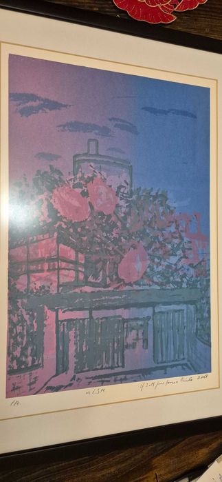 Quadro original pintado à mão