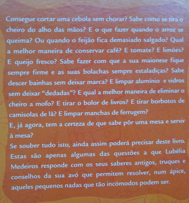 Truques da Avó (Saberes Antigos Para Hoje)​ de Lubélia Medeiros
