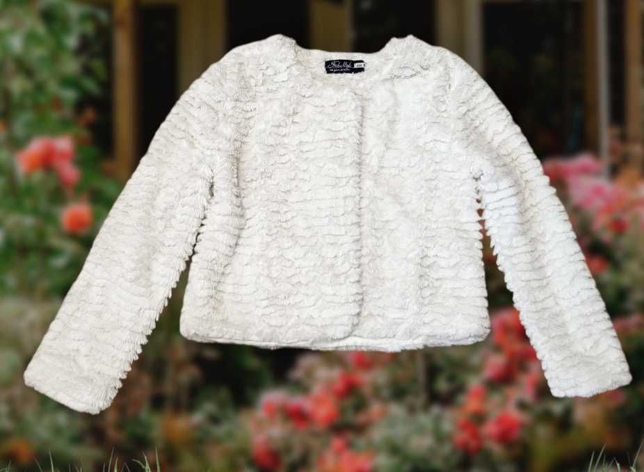 Экошуба р.M, L, белая