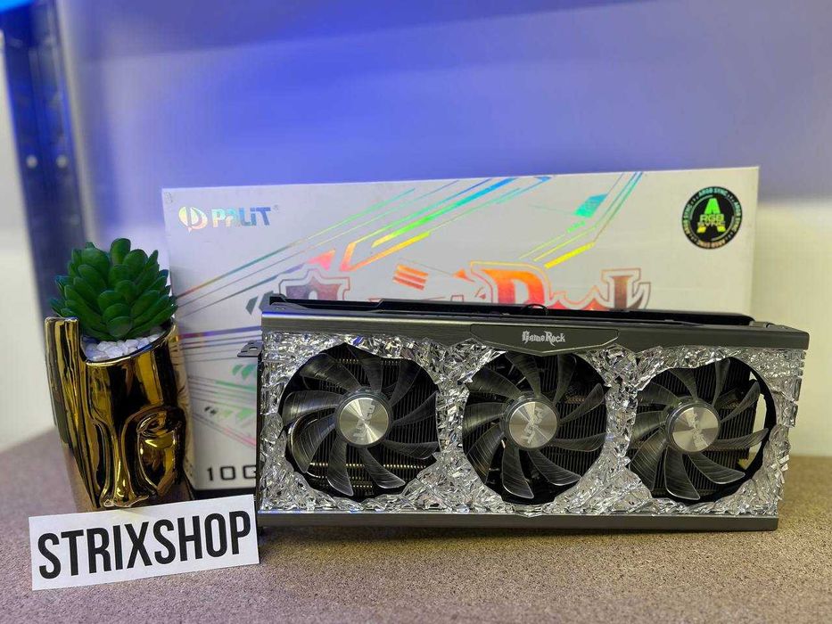 Відеокарта Palit GeForce RTX 3080 GameRock Б/в + Гарантія 3 місяці