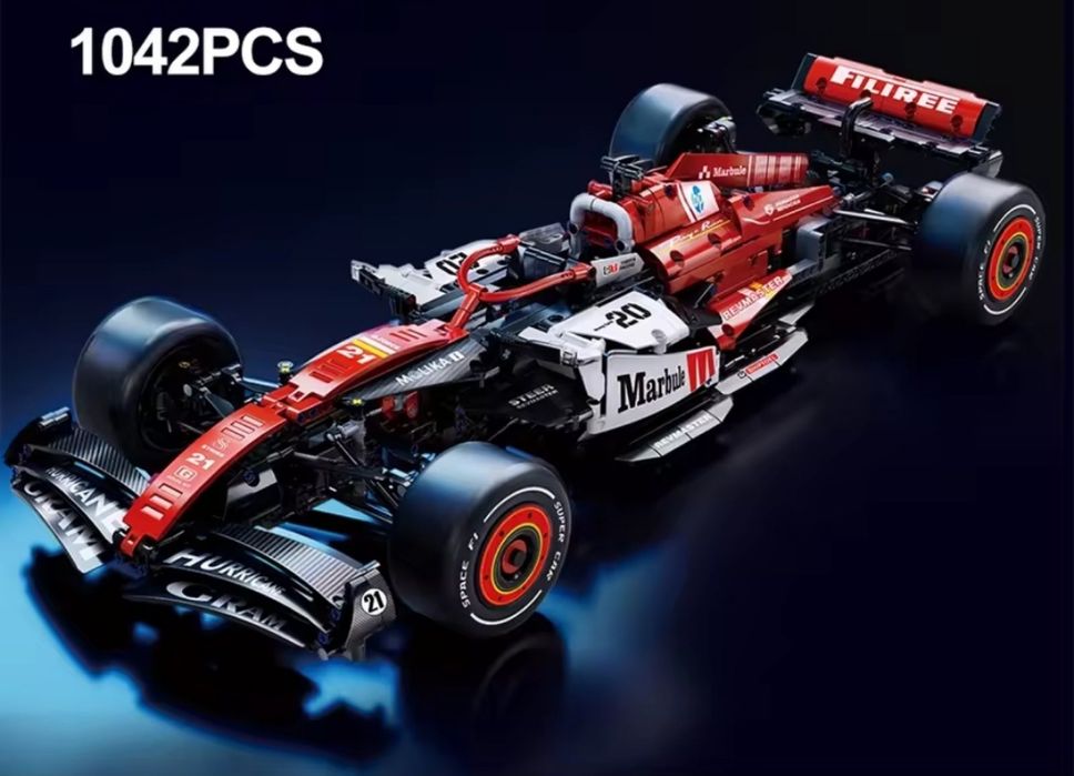Конструктор Formula F1 Ferrari Marbule 1:8  63 cm 1042 блоков Lego