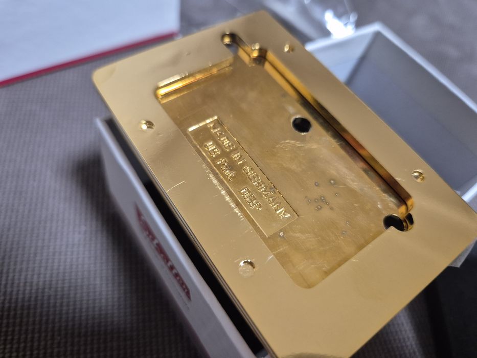 Schaller High Mass 5 String Bass BRIDGE  Rollers Badass Gold бридж бас